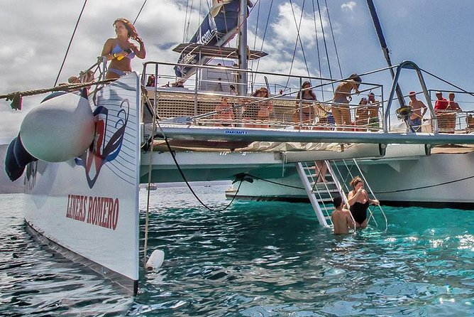 Catamaran Cruise to Papagayo beaches, lunch and water activities - Setting Sail from Puerto del Carmen at 11:00