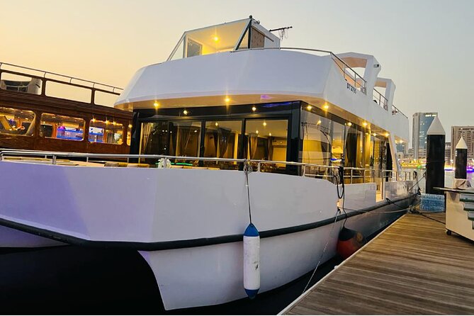 Catamaran Cruise with Dinner at Al Jaddaf Waterfront Dubai - Dinner, music, and Tanura entertainment
