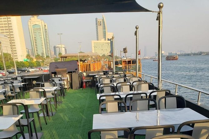 Catamaran Cruise with Dinner at Al Seef Dubai - Boarding a catamaran instead of a standard dinner boat
