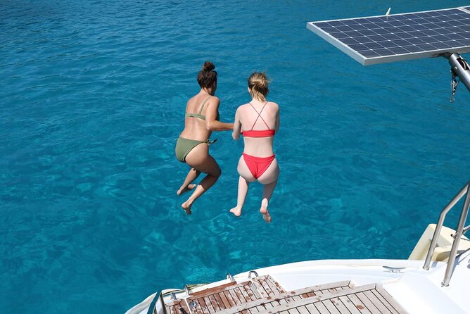 Catamaran Cruises Rhodes - 6 Hours Day Cruise ALL INCLUSIVE - Setting off from Mandraki Port at 10 a.m.
