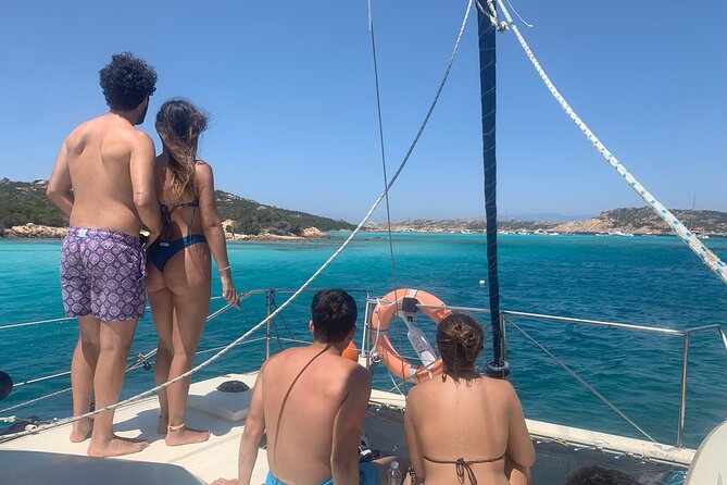 Catamaran Day Trip to La Maddalena Islands with Sardinian Lunch - The boat, comfort, and what ten people means