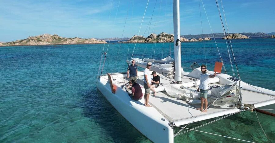 Catamaran: Day trips in La Maddalena's Archipelago - Starting in Palau at Piazza del Molo 4