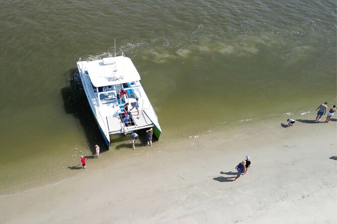 Catamaran Dolphin Cruise in Myrtle Beach with Barrier Island Stop - Food, drinks, and what to bring