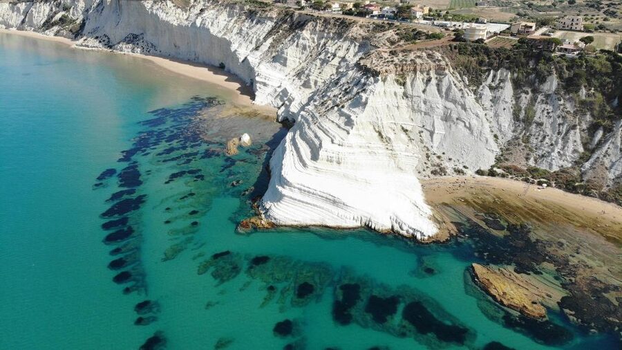 Catamaran excursions to the Scala dei Turchi - A local aperitif on board