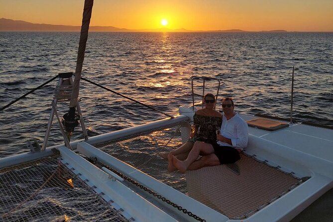 Catamaran Experience Naxos , all inclunding - Sailing or motoring: set your expectations