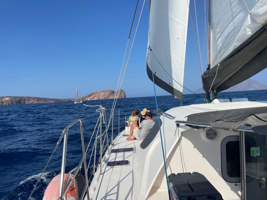Catamaran Full Day Cruise - Starting at Adamas and leaving Milos Bay