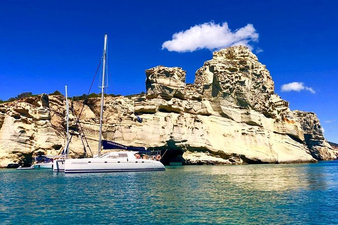 Catamaran Half Day Morning Cruise: Kleftiko - Sikia Cave is more about the view than a long stop