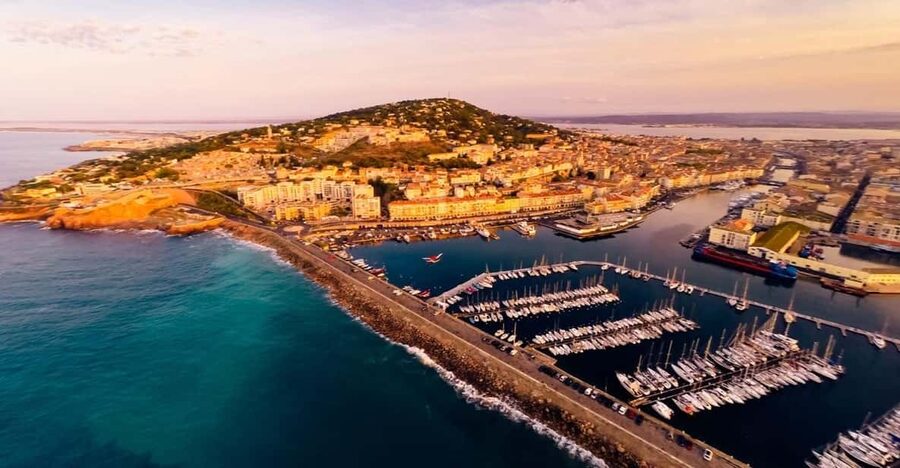 Catamaran Lucile | From La Grande Mote Stopover in Sète - Four hours to explore Sète