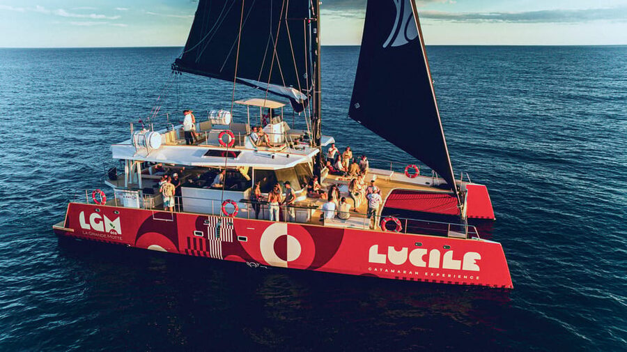 Catamaran Lucile | From La Grande Mote Stopover in Sète - What the €64 price gives you