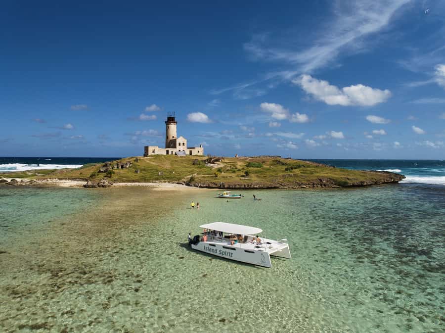 Catamaran Mauritius: South East 5 Islands Catamaran Cruises - Starting at Pointe Jerome