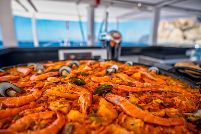 Catamaran Obycat Gran Canaria Tour - Swimming, snorkeling, and the floating solarium