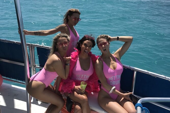 Catamaran Party Boat Cancun - Lunch Is Included, But Food Is Not the Main Reason to Go