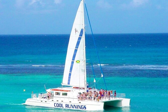 Catamaran Party Cruise and Snorkeling from Montego Bay - The catamaran is built for music, drinks, and easy company