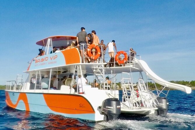 Catamaran Party Cruise with Snorkeling & BBQ - The ride to Sosua Beach takes patience