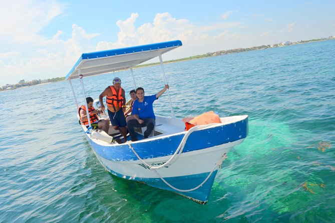 Catamaran Sail and Snorkeling Tour with Open Bar in Puerto Morelos - Snorkeling above the Puerto Morelos reef