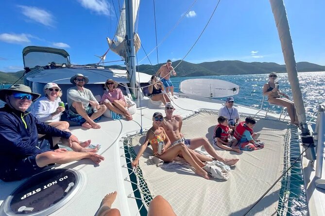 Catamaran Sail to Jost Van Dyke (Soggy Dollar Bar) - What is included, and what is not