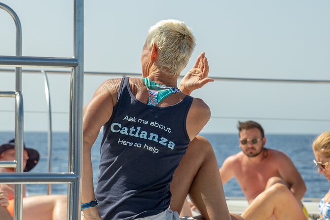 Catamaran Sailing in Lanzarote - Leaving Puerto Calero for Papagayo