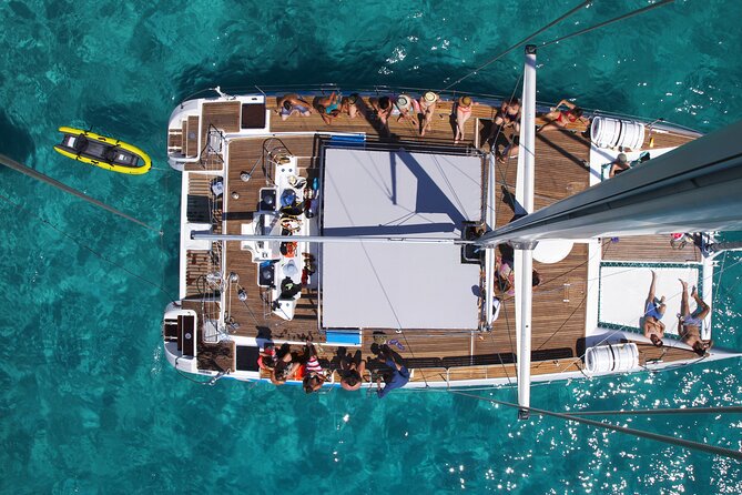Catamaran sailing in Mallorca through the Bay of Palma with BBQ - Leaving Palma for the Bay