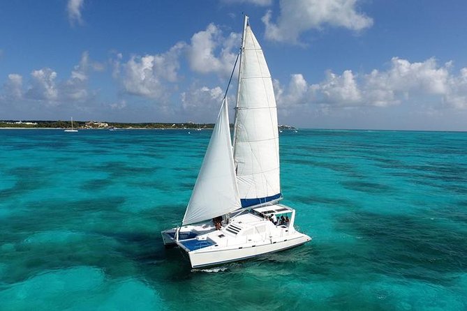 Catamaran Sailing & Snorkeling Experience Isla Mujeres from Playa Del Carmen - Snorkeling at El Meco and the underwater museum