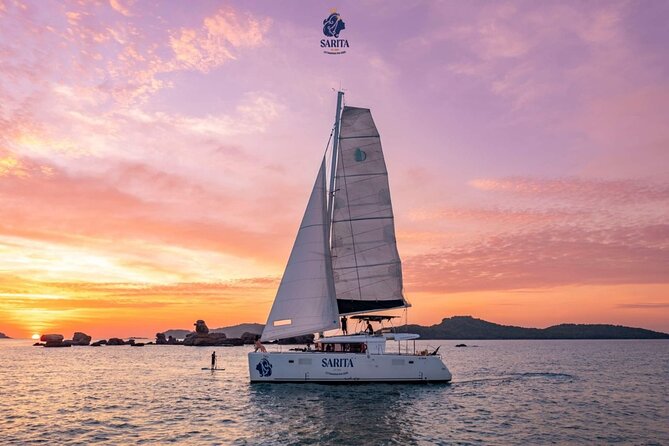 Catamaran Sarita Phu Quoc Private Luxury Sunset Sail - Setting out across the Gulf of Thailand