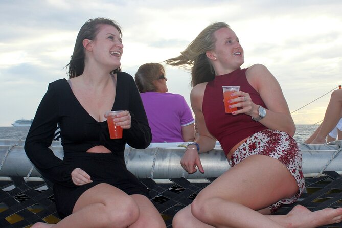 Catamaran Sunset and Cocktail Cruise - Basseterre before the open water