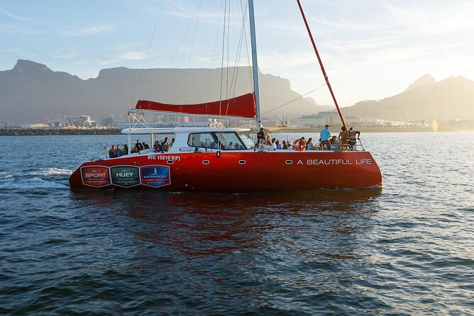 Catamaran Sunset Champagne Cruise Cape Town - Setting out from Quay 5 at the V&A Waterfront