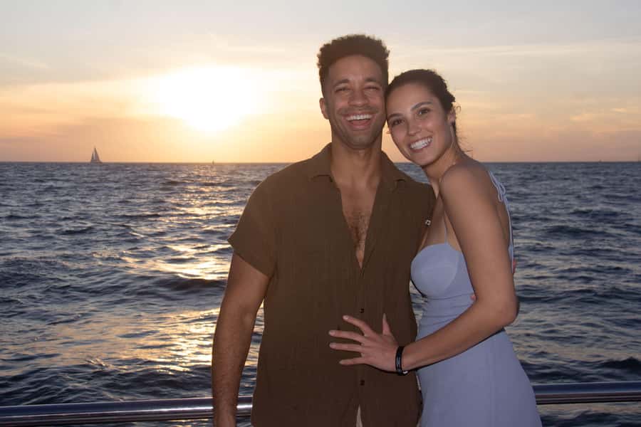 Catamaran Sunset Tour - Music, Drinks, and the Evening Mood