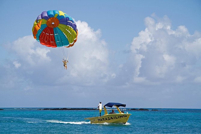 Catamaran to Ile aux Cerf with Parasailing, Tube Riding & Lunch - Ile aux Cerfs, parasailing, and the best views