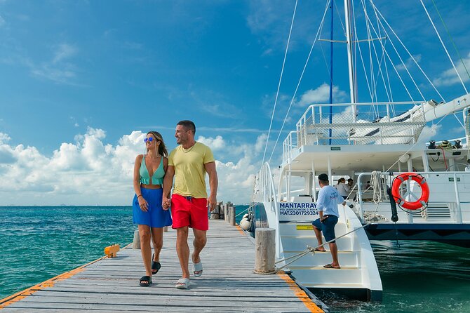 CATAMARAN to Isla Mujeres, Snorkel & Beach Club by Xcaret - Four hours to choose your Isla Mujeres pace