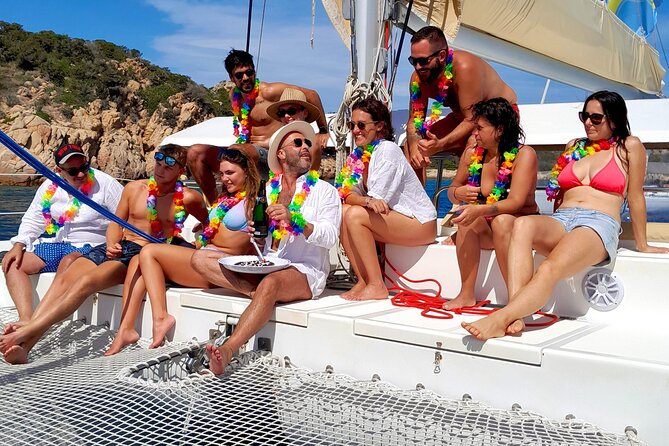Catamaran tour Archipelago Maddalena (lunch included) - Three hours among the natural pools