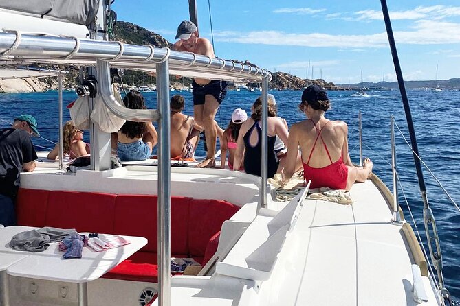Catamaran tour of the islands of the La Maddalena Archipelago - Santa Maria closes the route with coves and pale water