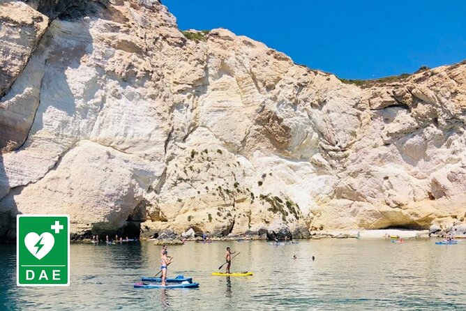 Catamaran tour stops bathing and snorkeling toast with prosecco - Grotta dei Colombi and the Coastal Legends
