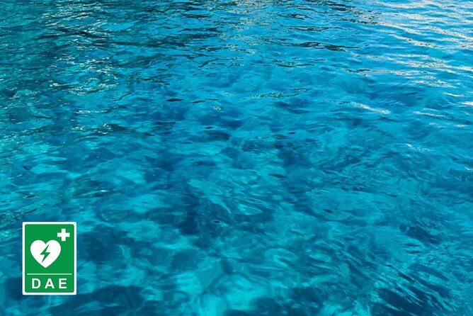 Catamaran tour stops bathing and snorkeling toast with prosecco - Sella del Diavolo: The Main Swim and Snorkel Stop