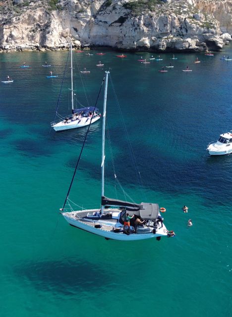 Catamaran tour, swimming, snorkeling, and a Prosecco toast - Why this short sailing trip works well in Cagliari