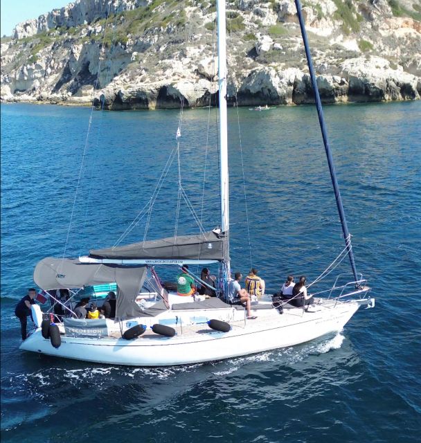 Catamaran tour, swimming, snorkeling, and a Prosecco toast - Grotta dei Colombi and the coast by boat