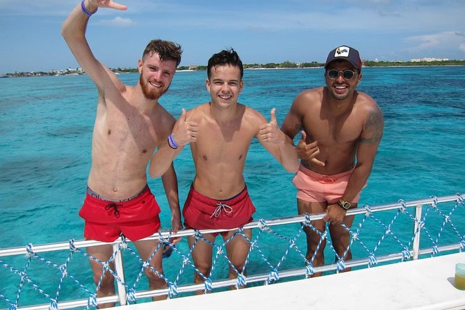 Catamaran Tour to Isla Mujeres all Included - The return ride and Mexican Caribbean Ice Bar