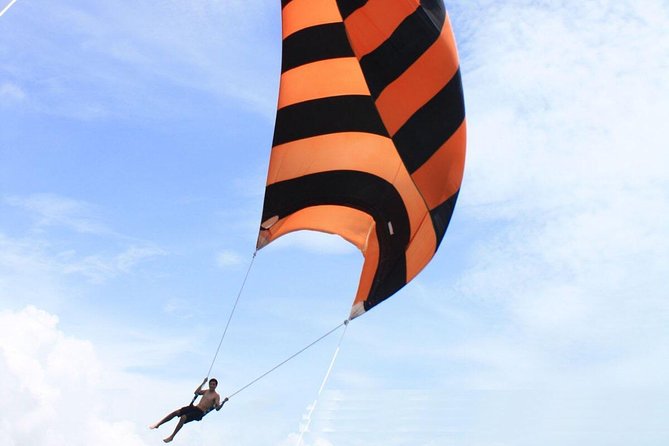 Catamaran Tour to Isla Mujeres from Cancun or Riviera Maya - Spinnaker sailing when weather allows