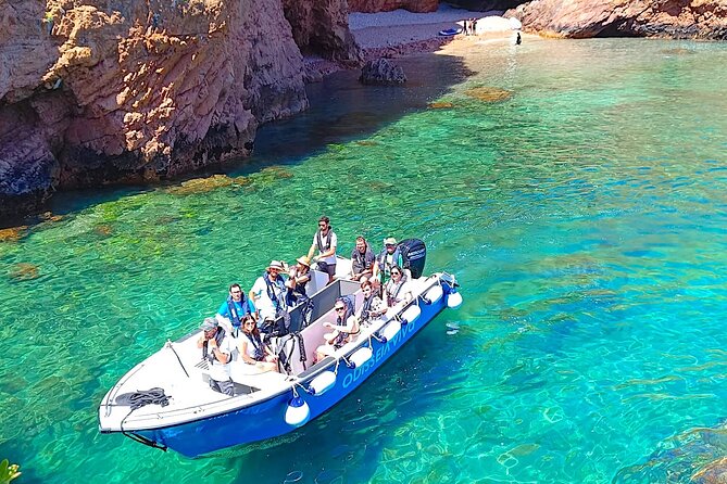 Catamaran trip to Berlengas Island + visit to the caves - Leaving Peniche for the Berlengas