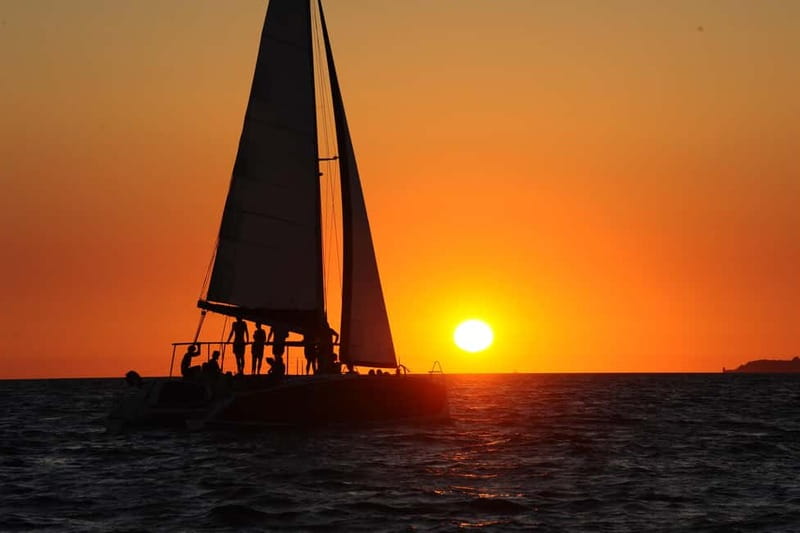 Catamaran trip to the Lavezzi Islands at sunset with snorkeling - The Lavezzi stop and the evening swim