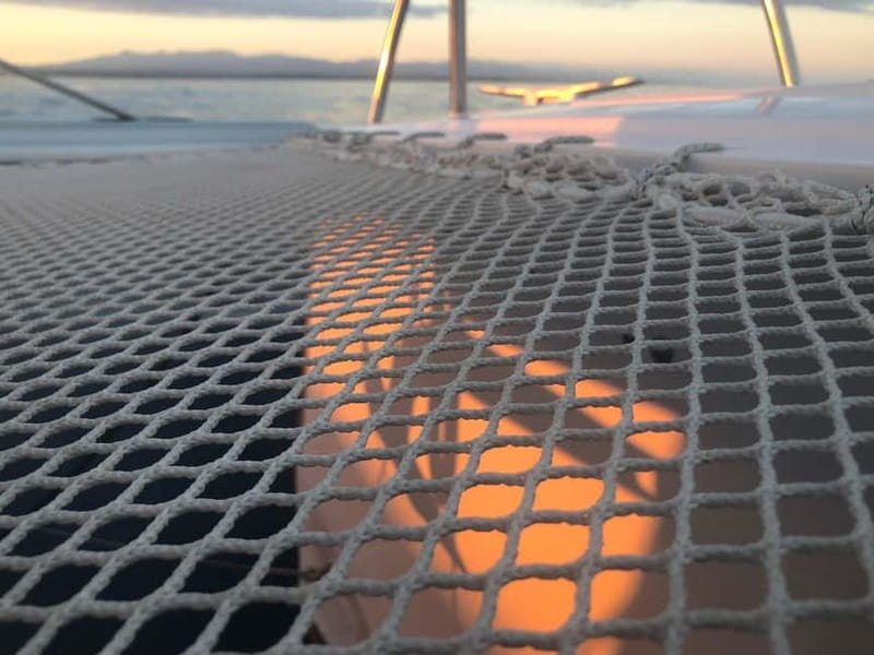 Catamaran trip to the Lavezzi Islands at sunset with snorkeling - A gentle introduction to sailing