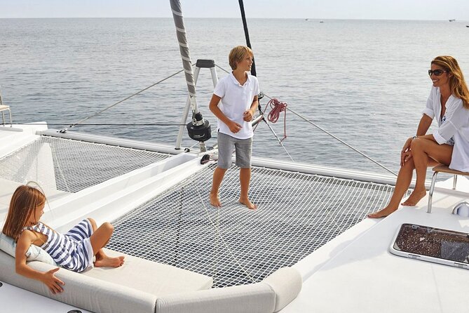 Chania: Private Day Catamaran Cruise with Swimming and Meal - Water activities without extra rental fees
