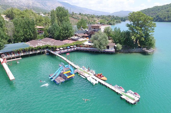 City of Side: Electric Catamaran Cruise & Lunch & Waterfall - Manavgat Waterfall and the small extra fee