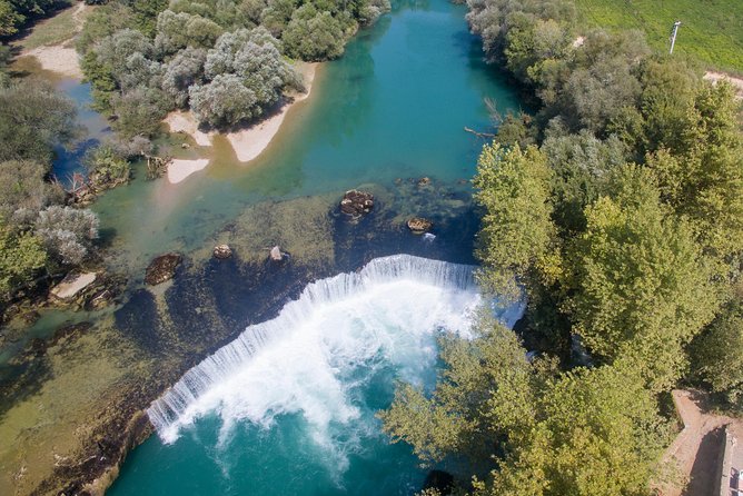 City of Side: Electric Catamaran Cruise & Lunch & Waterfall - Seleukia, or Lybre, and its Roman ruins