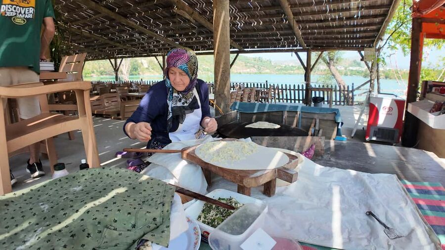 City of Side: Jeep Safari with Lunch and Catamaran Cruise - Lunch, Turkish tea, and a taste of local routine