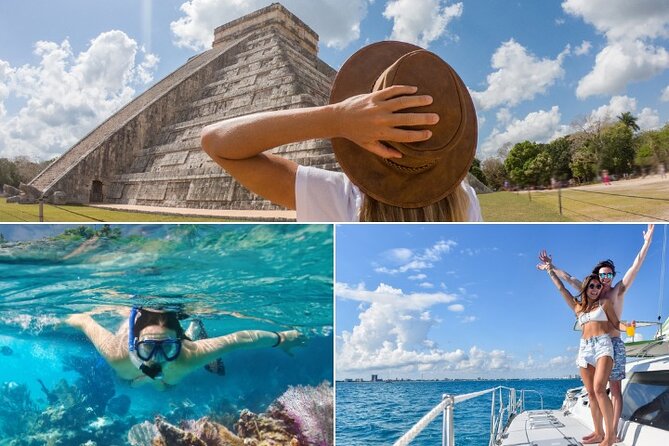 Combo Saver: Chichen Itza & Cenote + Isla Mujeres Catamaran - Key points at a glance
