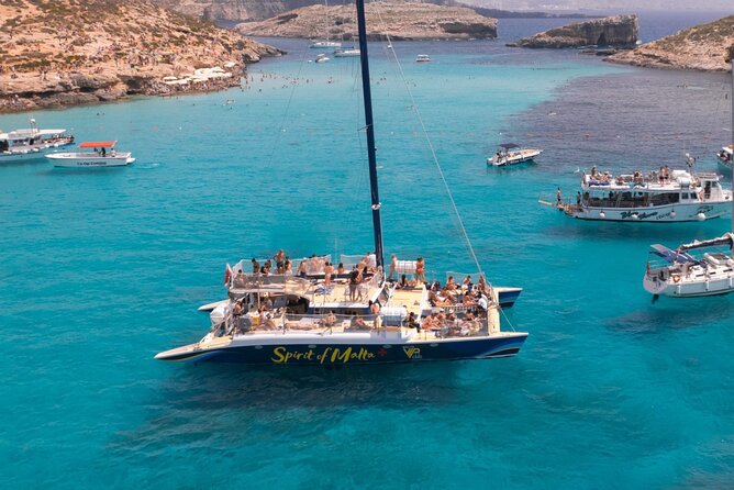 Comino Blue Lagoon Prime Catamaran Tour with All Inclusive - Key points to know before booking