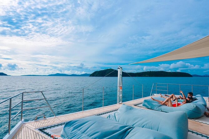 Coral and Racha Islands Luxury Catamaran Experience - Racha Yai for a second swim