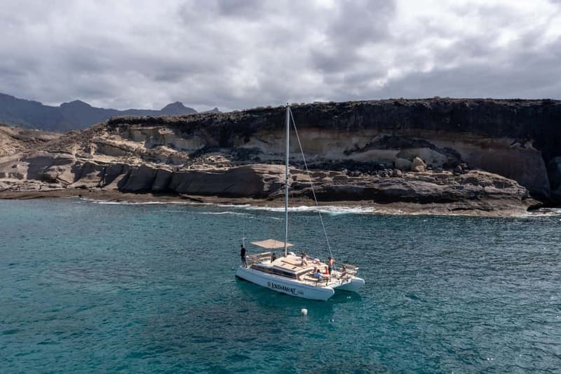 Costa Adeje: Catamaran Tour, Snorkelling, Snacks & Drinks - The Veril Beach swimming stop