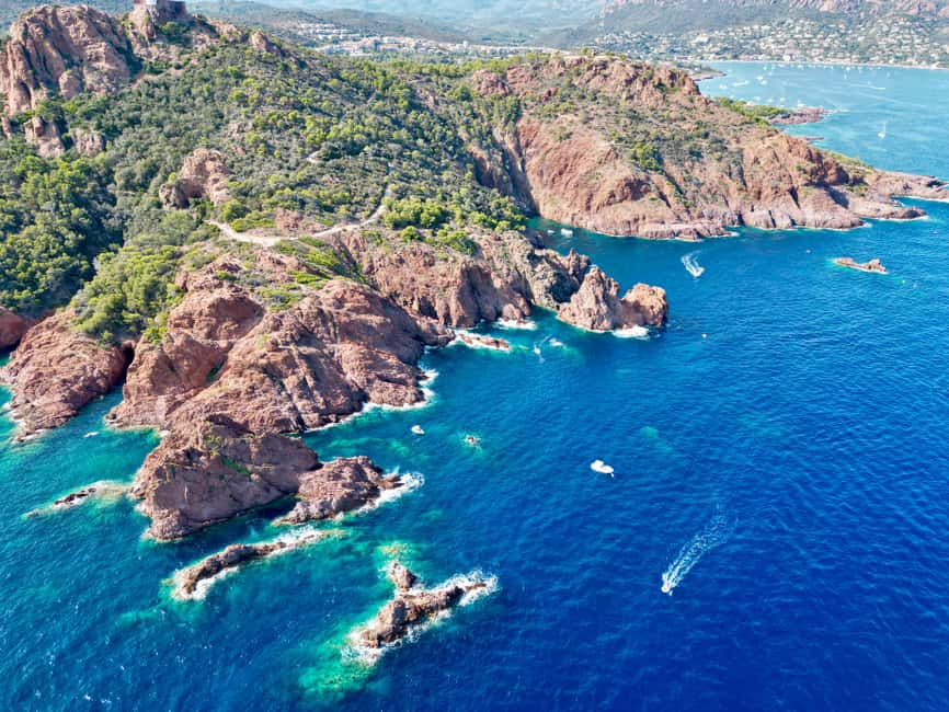 Côte d'Azur: Evening Catamaran Cruise with Aperitif - Sailing past Saint-Tropez and the coastal villas