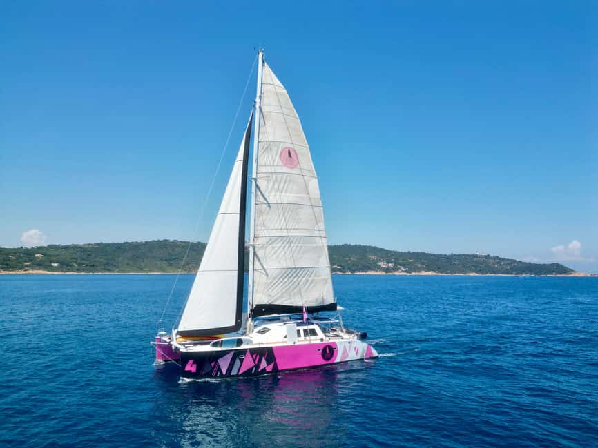 Côte d'Azur: Half-Day Coastline Catamaran Sailing Tour - Finding the correct port and boarding point
